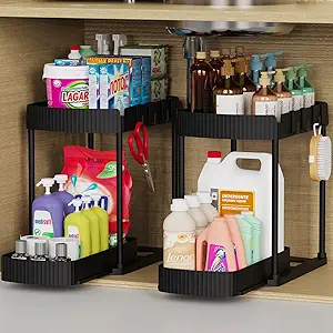 Maximize Space with Sleek Pull-Out Storage!