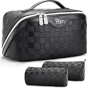 Stylish and Waterproof Travel Makeup Organizer Set