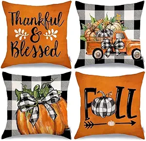Stylish Farmhouse Fall Pillow Covers at a Steal