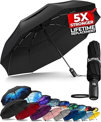 Stylish Windproof Umbrella Under $18!