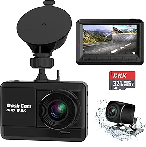 #1 Choice for Safer Drives: Dual Dash Camera