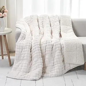 #1 Cozy Weighted Blanket for Better Sleep