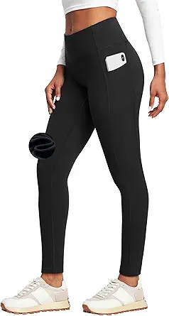 #1 Winter Leggings with Cozy Warmth & Handy Pockets