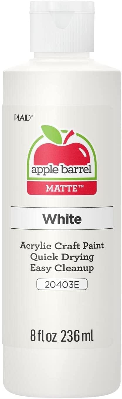 Affordable 8oz White Acrylic Paint for All Projects