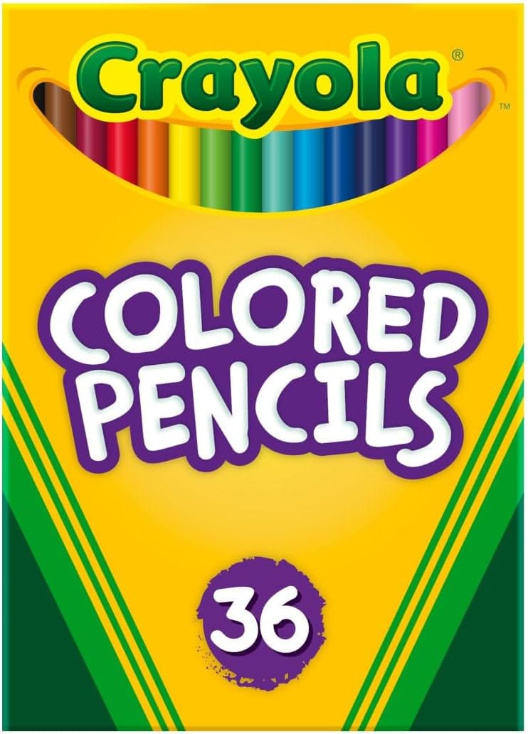 Affordable Pre-Sharpened Colored Pencils for All Ages!