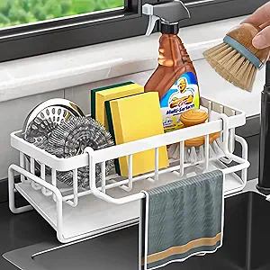Affordable Sink Organizer with Smart Drainage Design