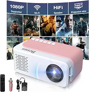 ✨ Bring Movies to Life Anywhere with This HD WiFi Mini Projector - Just $29.98! ✨