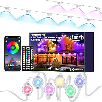 Budget-Friendly 100FT RGB Lights for Holidays