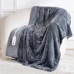 Cozy Heated Blanket Under $30 with 4★ Rating