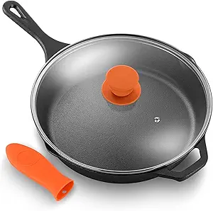 Durable Cast Iron Skillet for $36.99