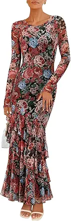 Elegant Floral Bodycon Dress for Every Occasion