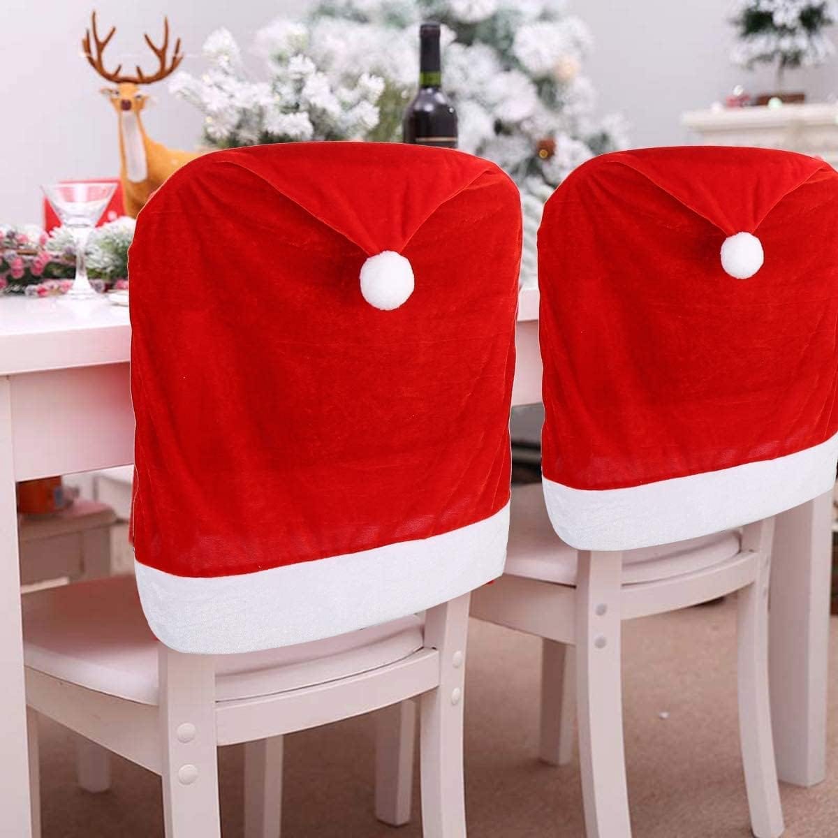 Festive Chair Covers for Holiday Cheer
