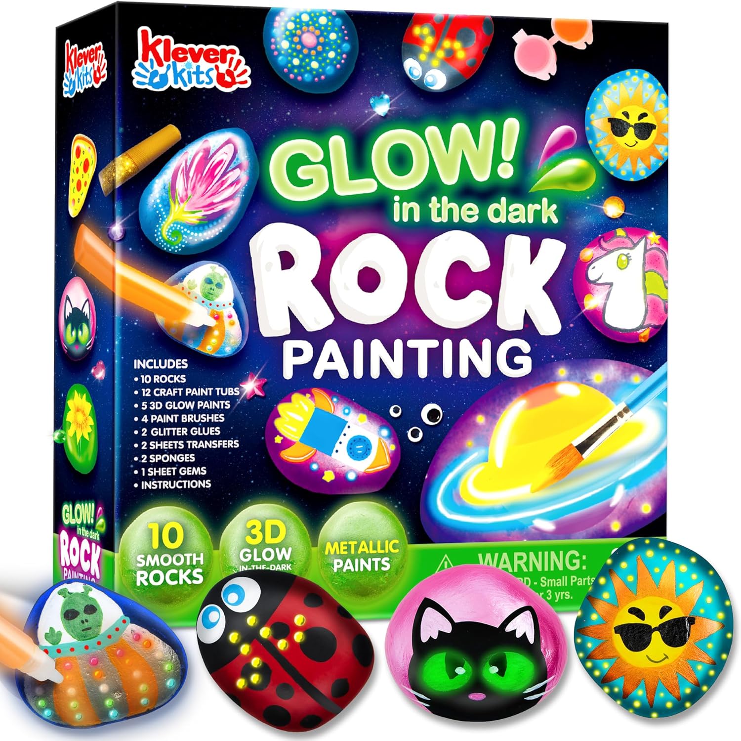 Glow-in-The-Dark Fun: Perfect Craft Kit for Kids!