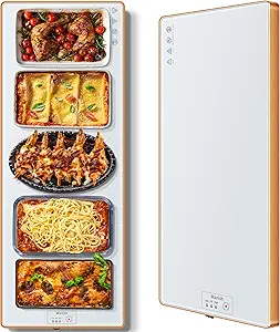 ⭐ Keep Party Food Warm Perfectly with this Extra Long Electric Warming Tray, now at just $159.99!