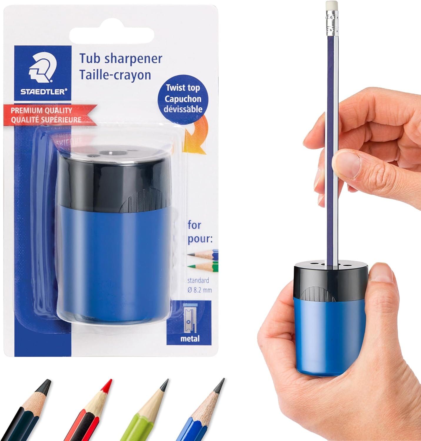 No-Spill Sharpener for Perfect Precision!