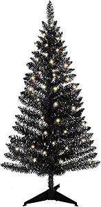 Perfect 4ft Black Christmas Tree Under $25!