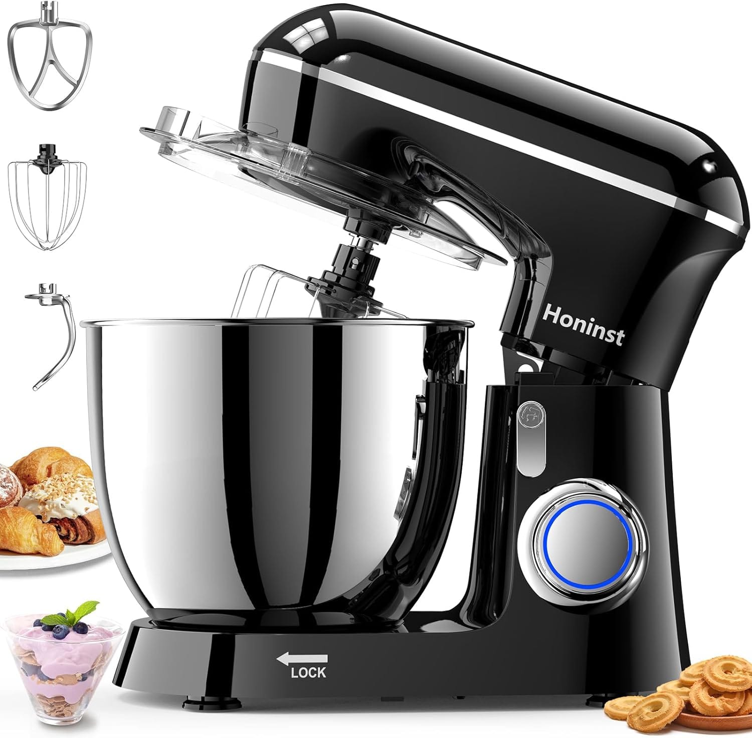 Powerful 3-in-1 Mixer: Perfect for Every Baker