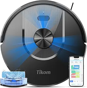 ✨ Smart & Powerful Cleaning with Tikom Robot Vacuum and Mop Combo, now at just $199.99! ✨