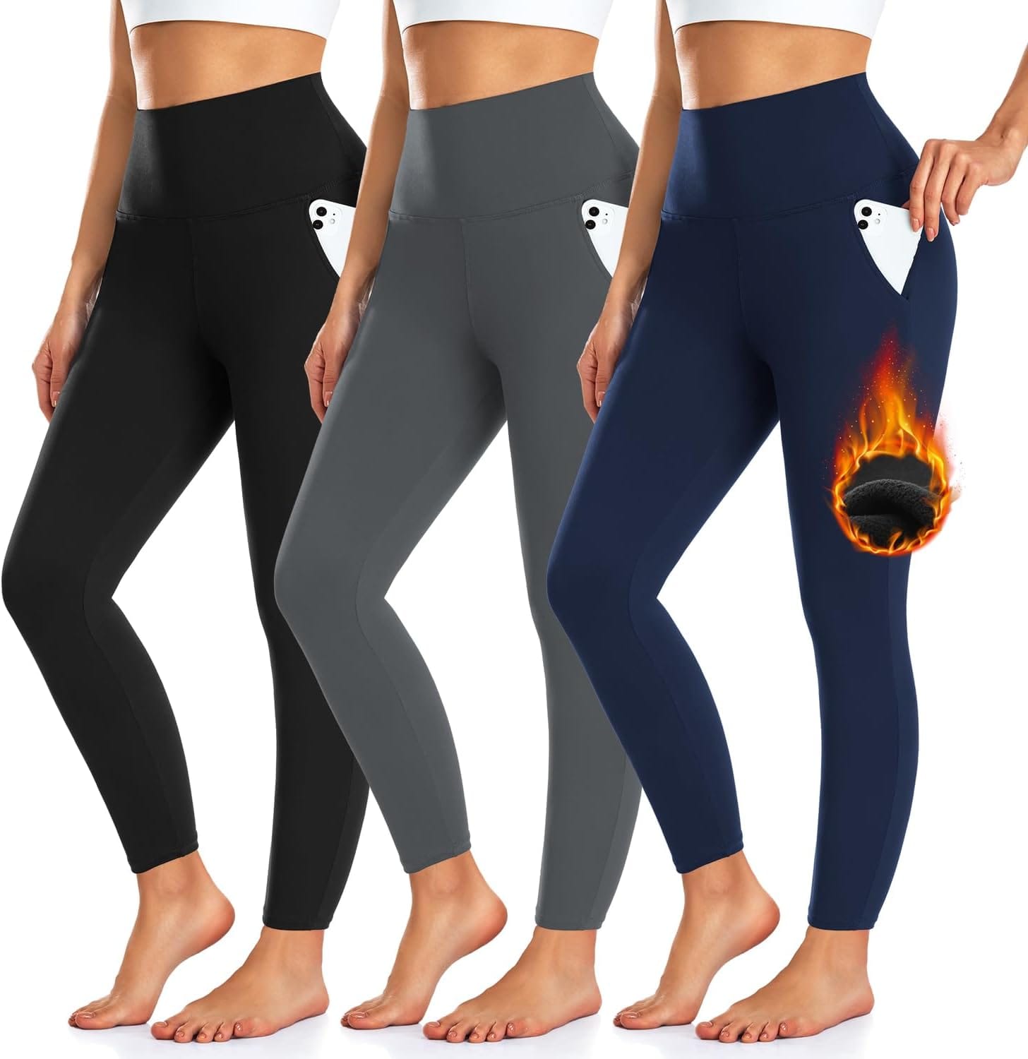 Stay Warm with Stylish Fleece Leggings