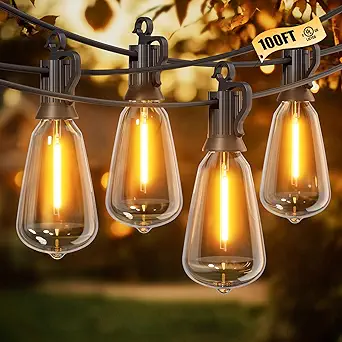 Top-Rated 100FT Patio Lights for $36.99
