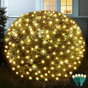 Top-Rated 4.6★ Outdoor Net Lights for $28.99