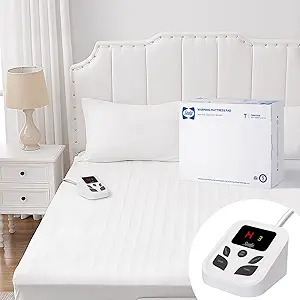 Top Rated Heated Mattress Pad for $49.99