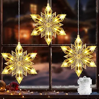 Top-Rated Snowflake Lights Under $25!