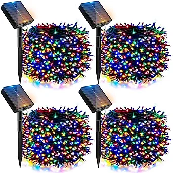Top-Rated Solar Xmas Lights Under $40!