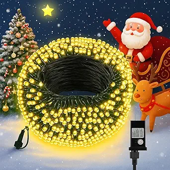 Top Rated Xmas Lights Under $10 for Outdoors
