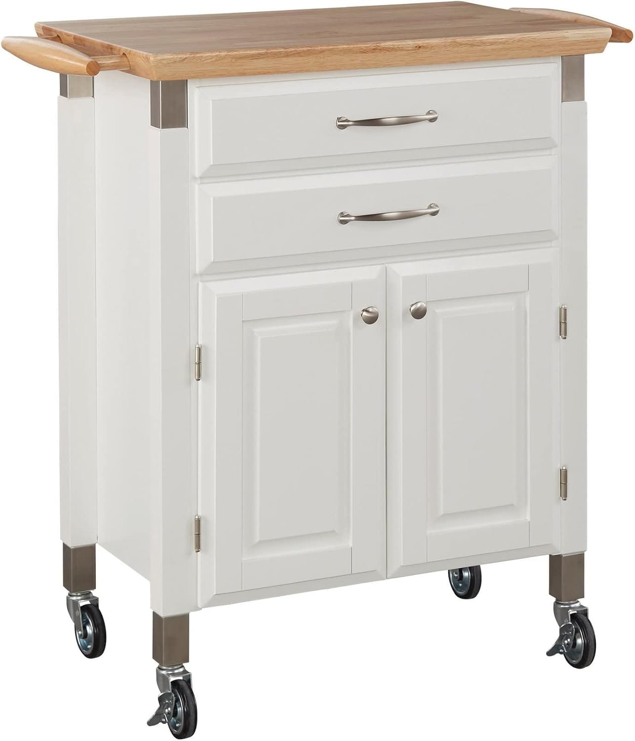 ✨ Transform Your Culinary Space with Style and Functionality – Homestyles Dolly Madison Kitchen Cart, Now Available!