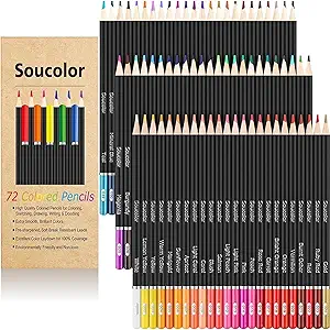 Vivid 72-Color Pencil Set for $8.99!
