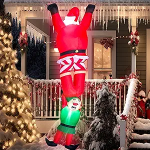 Festive Christmas Inflatable Santa for $41.99