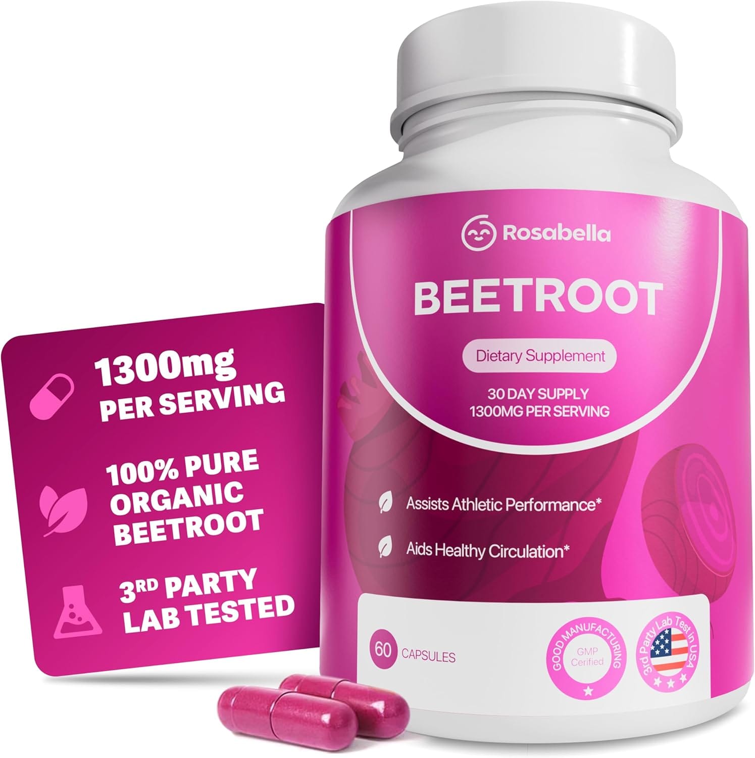 Boost Circulation Naturally with Beet Root Capsules