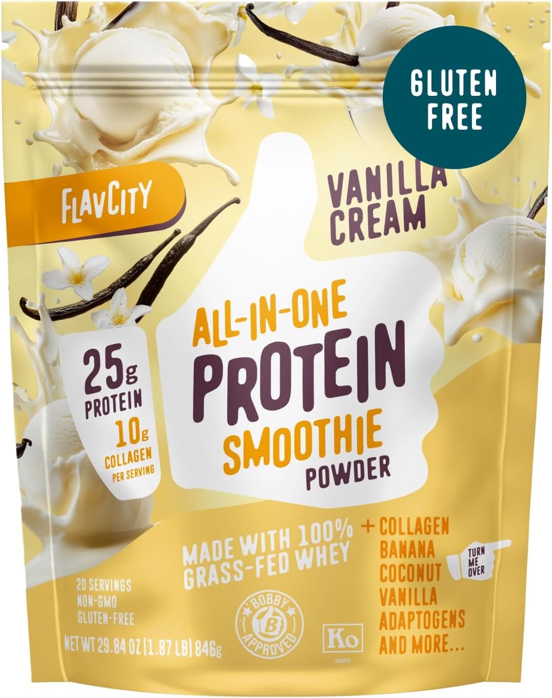 Premium Grass-Fed Protein with Collagen Boost
