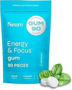 Stay Sharp with Neuro Energy & Focus Gum