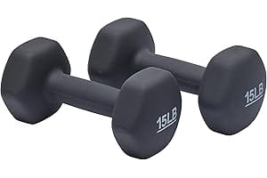 Get Stronger in Style: Amazon Basics Neoprene Dumbbells