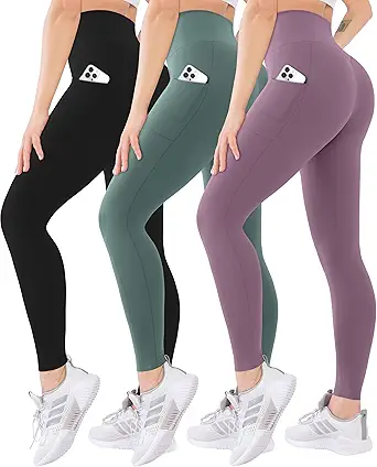 Soft & Stylish High-Waist Leggings with Pockets